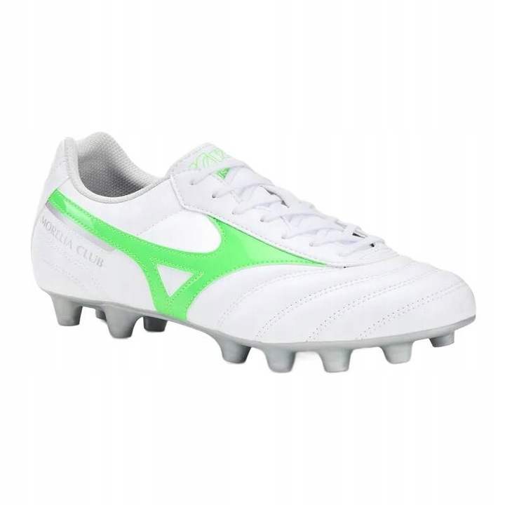 Ghete de fotbal barbati Mizuno Morelia II Club Md, alb\verde