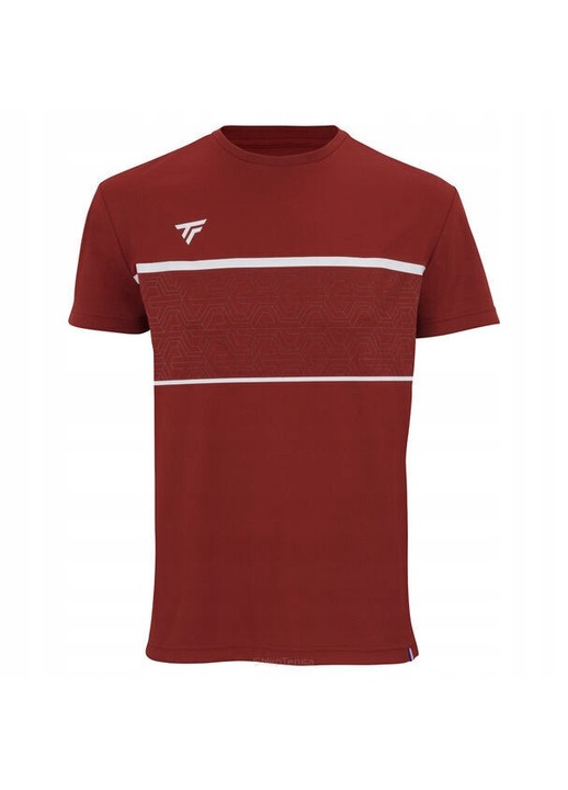 Спортна тениска, Tecnifibre, Team Tech Tee, червен, еластична материя