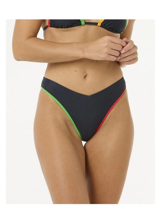 Бански долнище Rip Curl V 80 High Skimpy Leg, тъмен деним, еластична материя