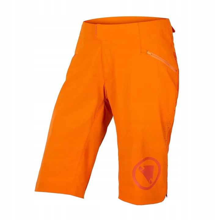 Endura SingleTrack Lite E6170 női rövidnadrág, laza, narancssárga, rugalmas anyag