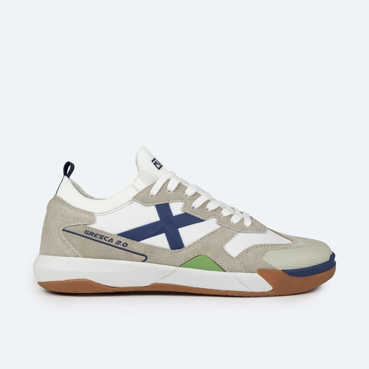 Ghete de fotbal MUNICH Gresca 2.0 IF, alb