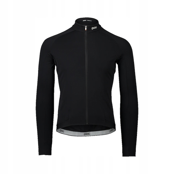 Bluza sport barbati Poc Ambient Thermal, maneca lunga, negru, poliamida/elastan, L INTL