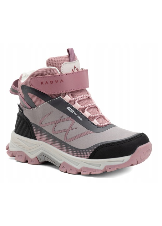 Детски трекинг обувки KADVA Rocky Trail Mid водоустойчиви, софтшел