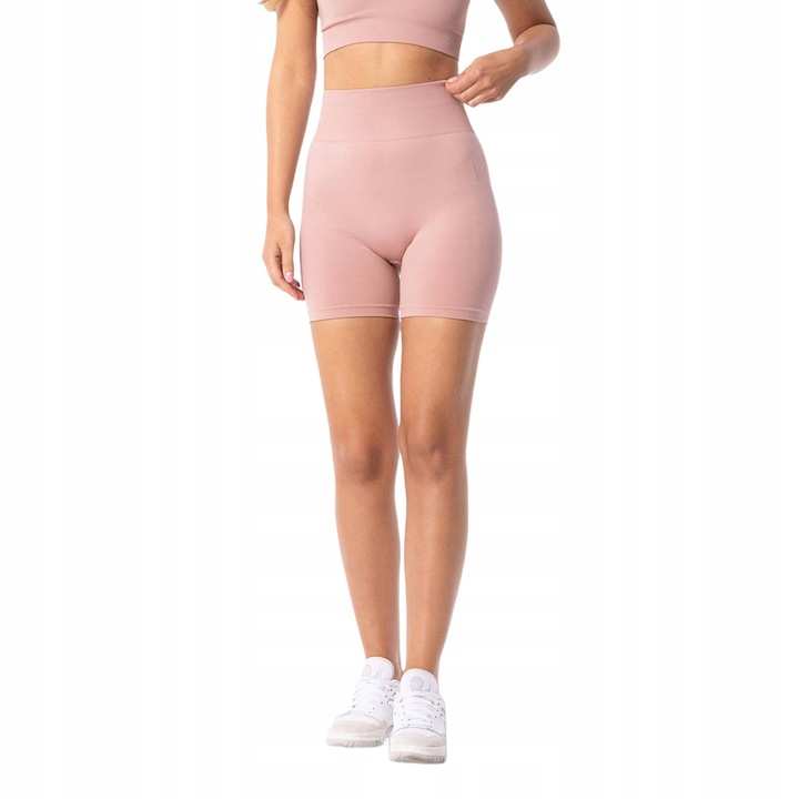 Pantaloni sport dama Carpatree Simply Seamless, roz, material respirabil, uscare rapida