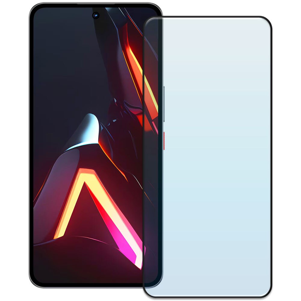Folie din sticla securizata pentru ZTE Nubia Neo 3 GT, HAMSTERBOX Glass Shield, Protectie completa ecran, Full face, Aplicare rapida, Case Friendly, Transparenta