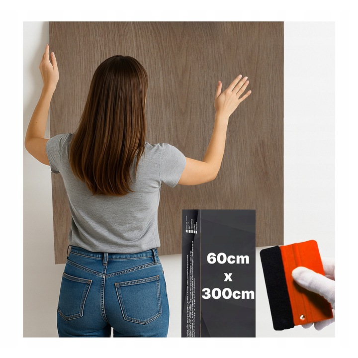 Vízálló öntapadós tapéta konyhába, Solar Systems, meleg, barna színű, változatos méretek