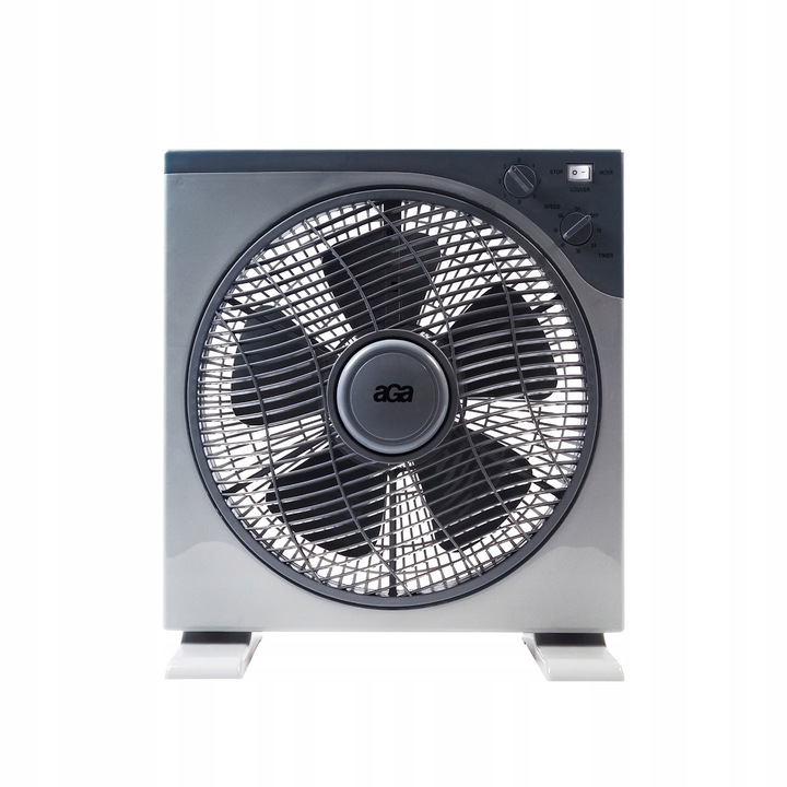 Ventilator de podea AGA 30cm, 3 viteze, oscilant, 57dB, 38x14x39cm