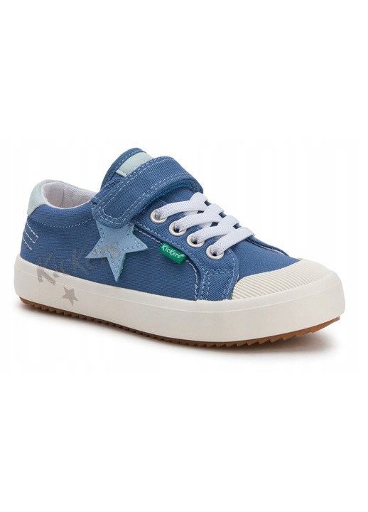 Pantofi copii Kickers Kickgoldi, albastri, material textil