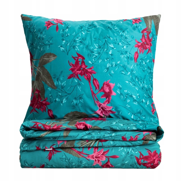 Lenjerie de pat, Homla, Posciel FLORELLE, flori, 140x200cm + 1*70x80cm