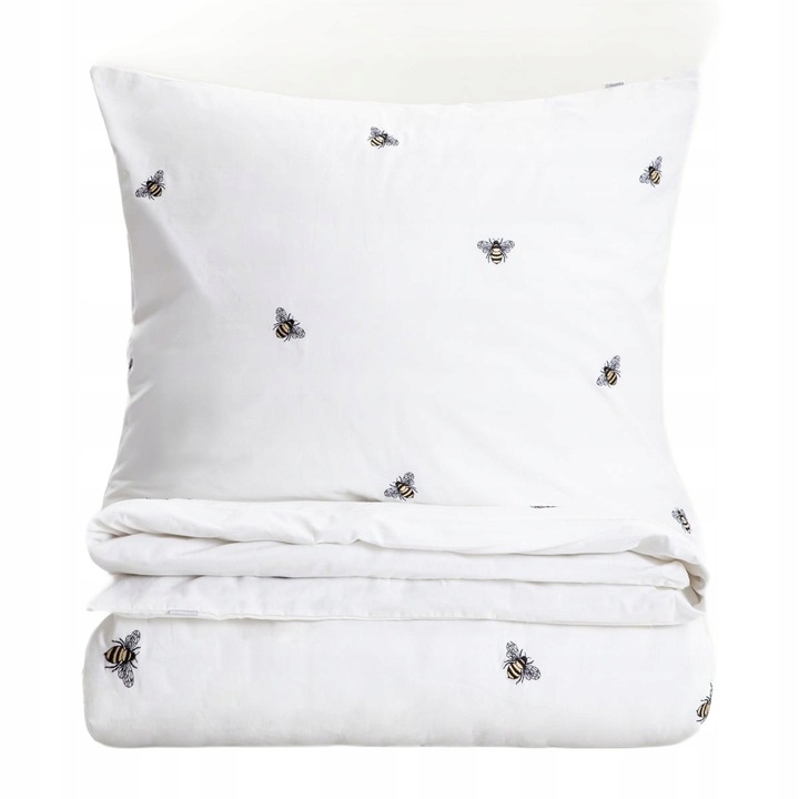 Lenjerie de pat, Homla, ZELLA, bumbac, 140x200cm + 1*70x80cm