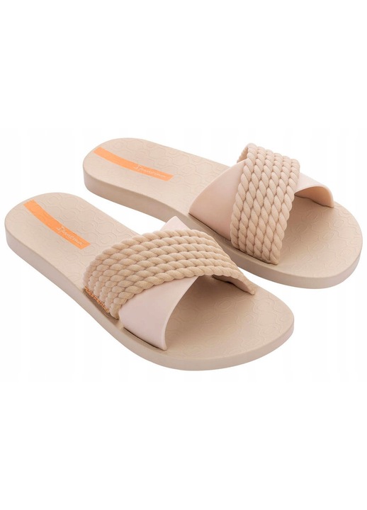 Slapi dama Ipanema Street II, bej, material confortabil, 38 EU