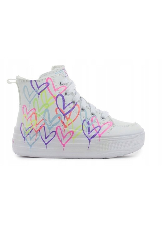 Детски обувки Skechers Hyperlift Love Daze, многоцветни, синтетичен материал, висока подметка, за ежедневна употреба