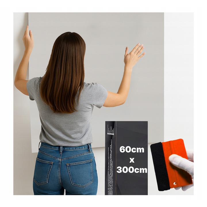 Vízálló öntapadós tapéta konyhába, Solar Systems, szürke, 45x300cm