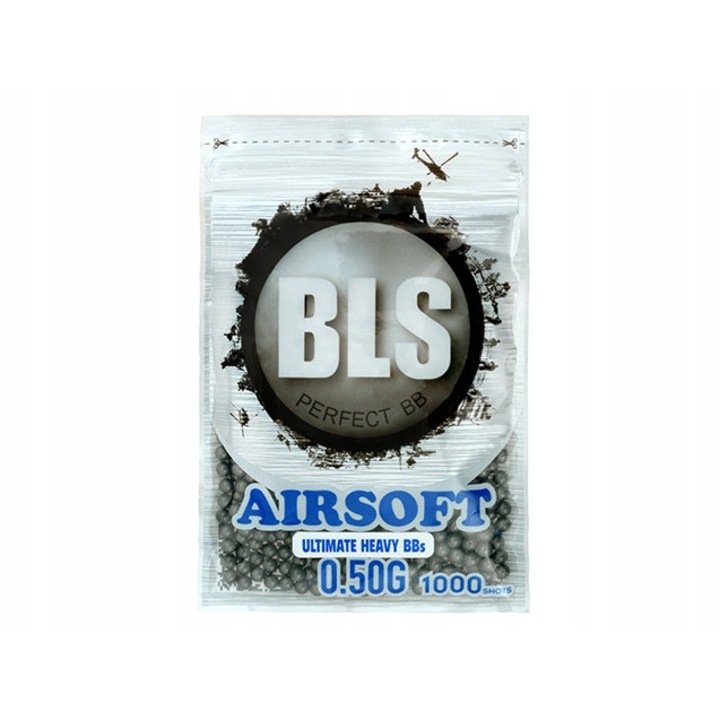 Bile de precizie BLS 6mm, 0,50g, set munitie sporturi de precizie