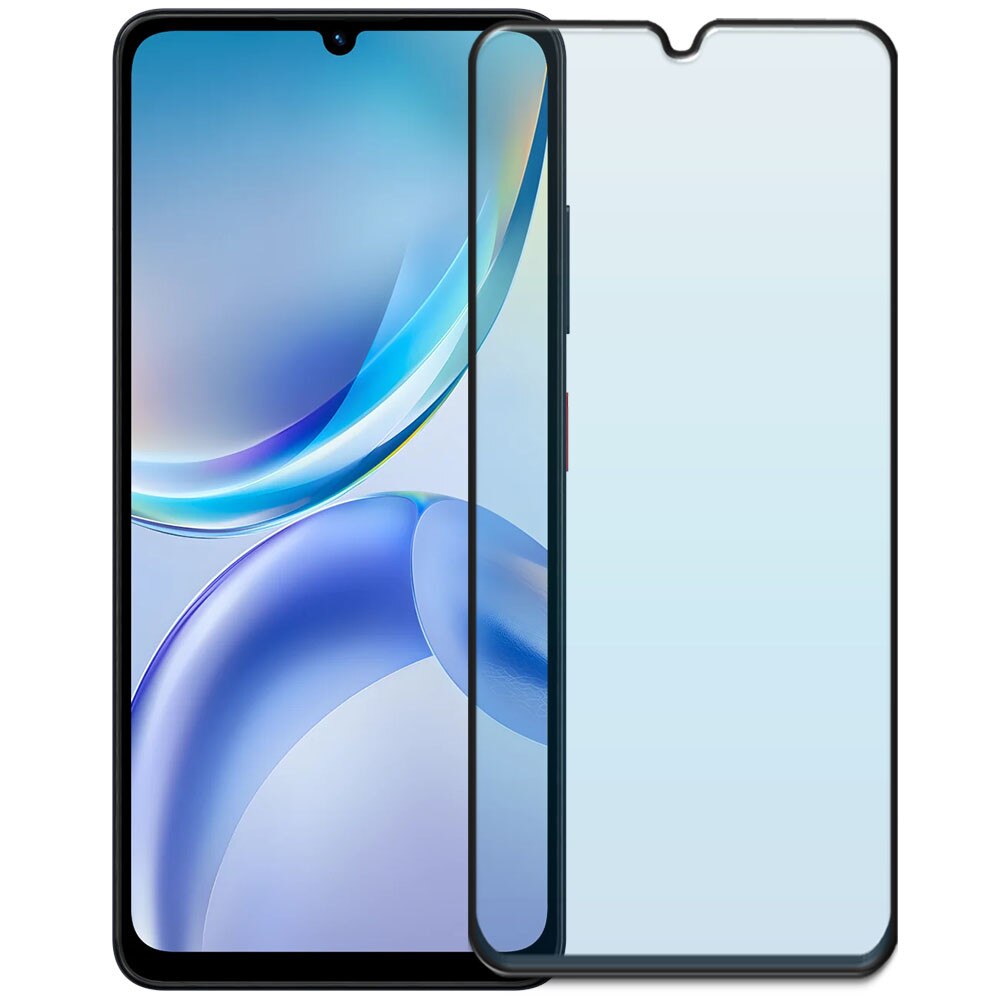 Folie din sticla securizata pentru ZTE Blade A36, HAMSTERBOX Glass Shield, Protectie completa ecran, Full face, Aplicare rapida, Case Friendly, Transparenta