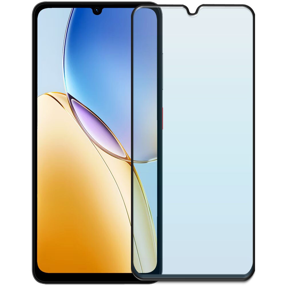 Folie din sticla securizata pentru ZTE Blade A56, HAMSTERBOX Glass Shield, Protectie completa ecran, Full face, Aplicare rapida, Case Friendly, Transparenta