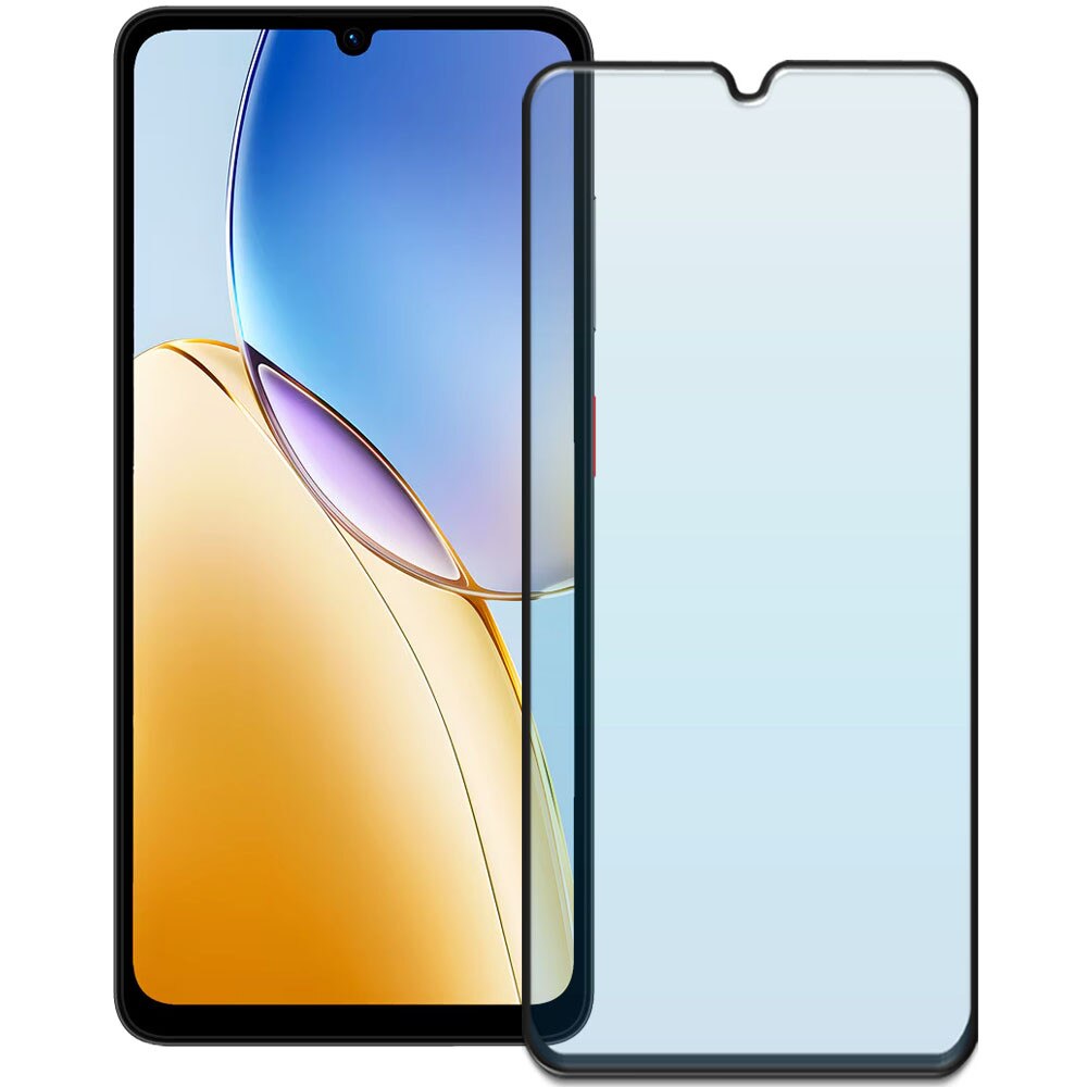 Folie din sticla securizata pentru ZTE Blade A56, HAMSTERBOX Glass Shield, Protectie completa ecran, Full face, Aplicare rapida, Case Friendly, Transparenta