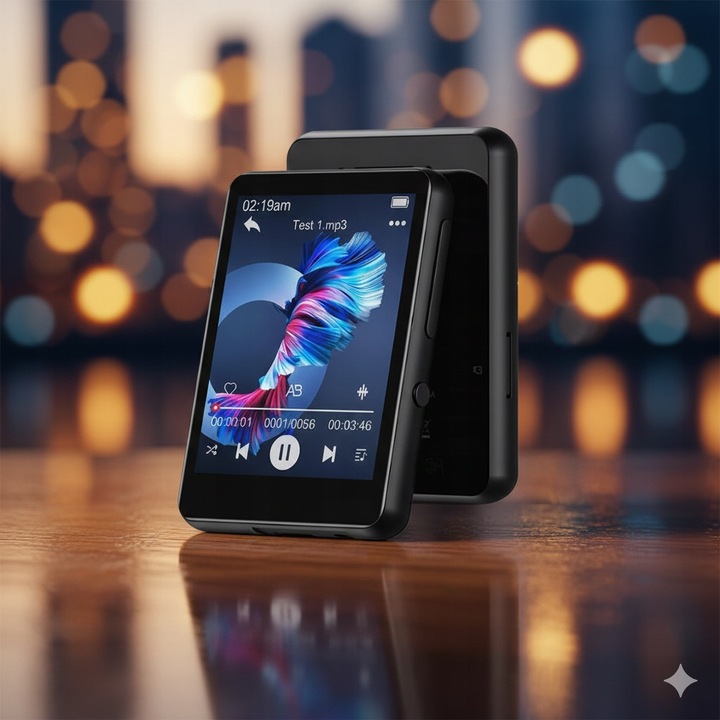 Odtwarzacz MP3/MP4 32GB, Bluetooth 5.0, video, cititor E-Book, set complet