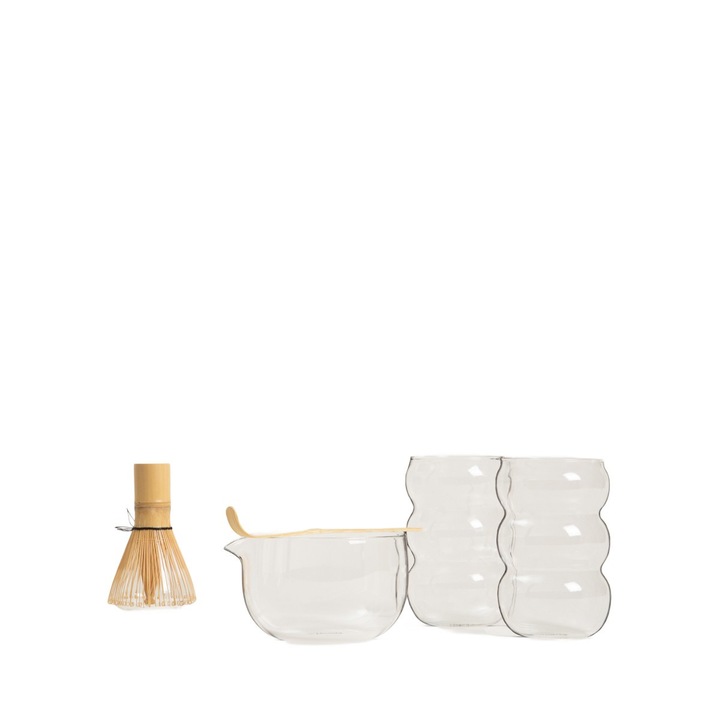 Set accesorii ceai IZANAMI, 6 piese, sticla