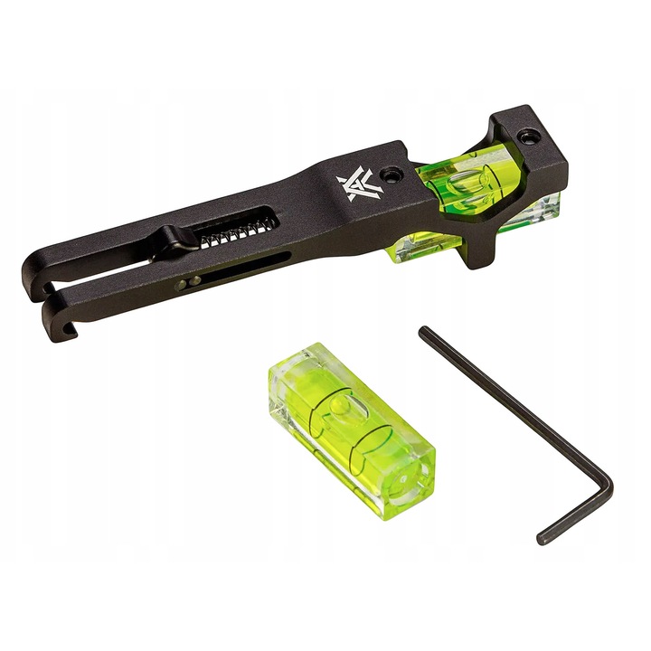 Set Poziomica Vortex Pro Leveling Kit, 2 niveluri, aluminiu 6061, finisaj mat