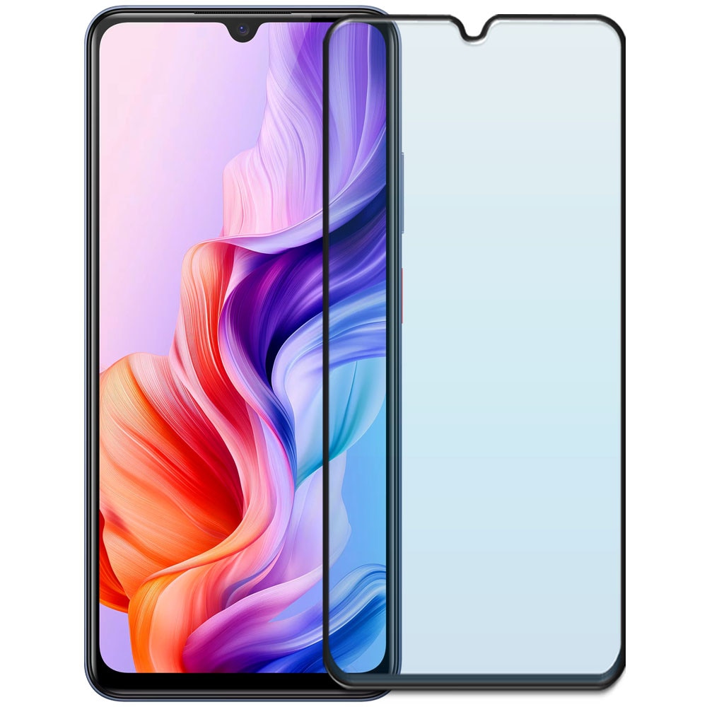 Folie din sticla securizata pentru ZTE Blade V70 Max, HAMSTERBOX Glass Shield, Protectie completa ecran, Full face, Aplicare rapida, Case Friendly, Transparenta