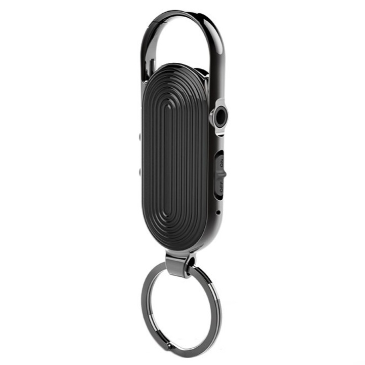 Mini USB kulcstartó diktafon, Patrul S22, 8GB, MP3/WAV, 25g, 2,5x1x6,6cm, DSP zajcsökkentéssel