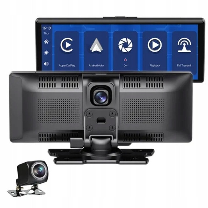 Wideorecorder Q88, Android 8.1, GPS, 4G, doua camere Full HD 1080p, 10,26 inch