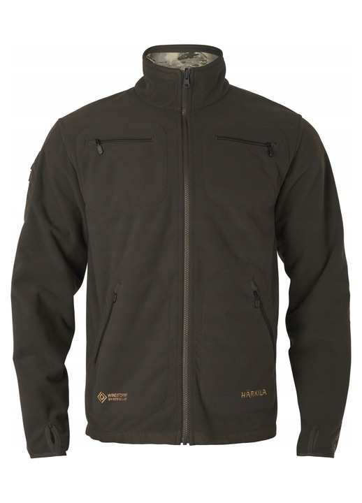 Hanorac sport Harkila Kamko Mountain, 2XL, culoare brown, material WSP AXIS MSP