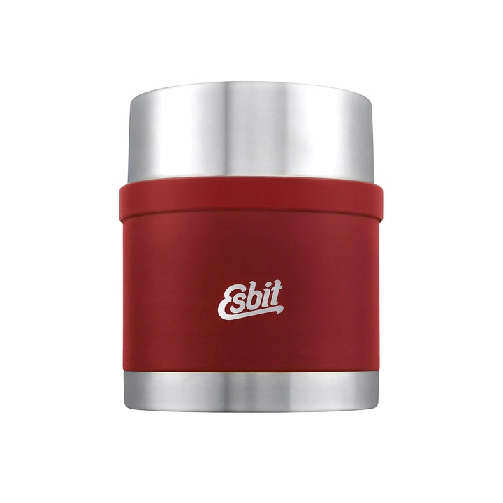 Esbit Sculptor termosz 500 ml, bordó, rozsdamentes acél, hőszigetelő képességgel