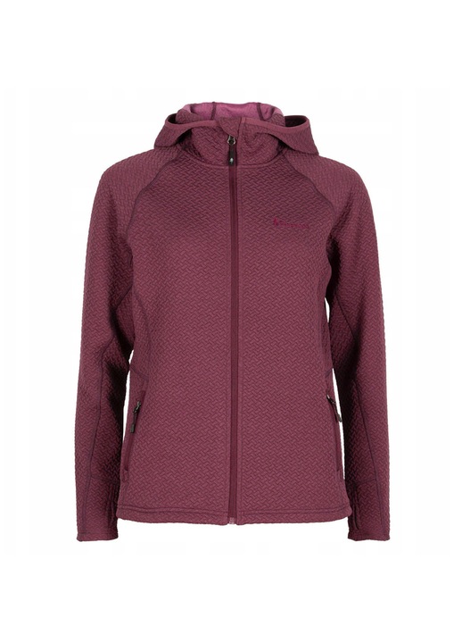 Hanorac sport dama Pinewood Everyday Travel, prune, material elastic