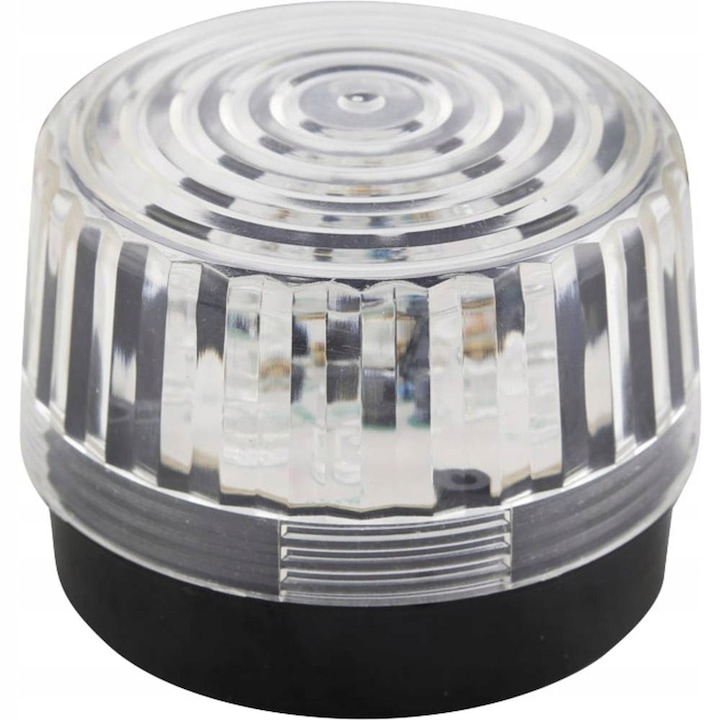 Lampa LED transparenta cu 15 diode, 100mm, Velleman, pentru utilizare interioara