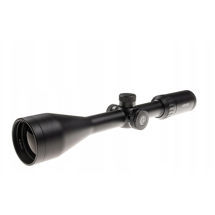 Hawke Vantage 4-12x50 IR L4A távcső, 50mm, megvilágított, vízálló, 341x89mm, fekete