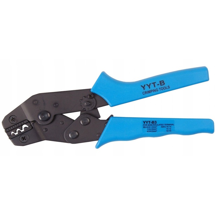 Cleste pentru capete neizolate OPT YYTB3, 0,5-6mm2, 266mm, 560g