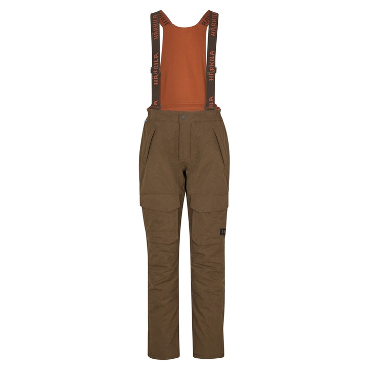Pantaloni sport dama Harkila, model Driven Hunt, kaki, izolati