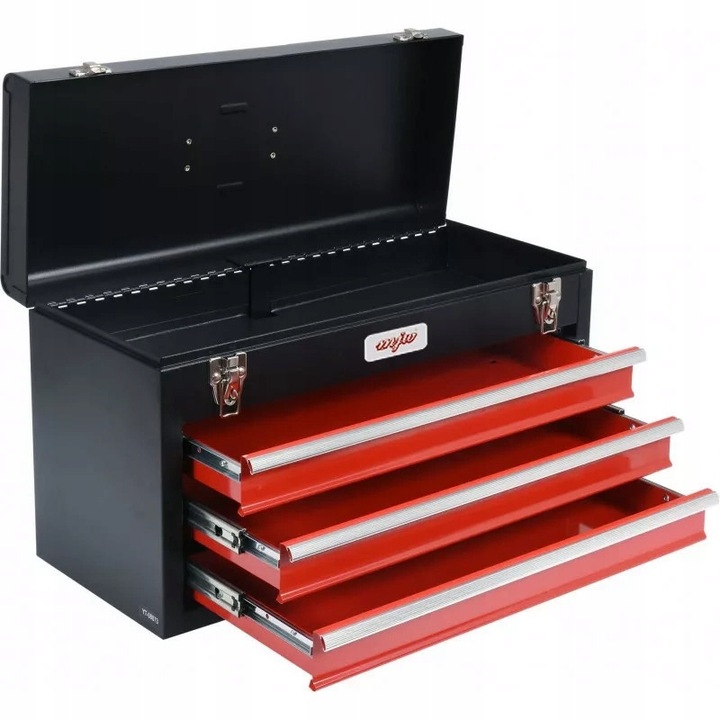 Skrzynka narzedziowa 3 sufladi MJW, 21,9x30x52cm, set