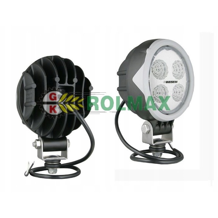 Proiector LED WESEM 18W, 1500lm, IP67, IP69K, 104x120x81mm