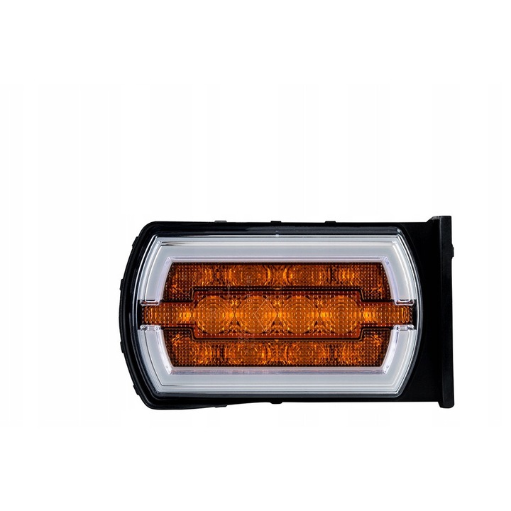 LED предна лампа за багер, трактор Horpol, 33 диода, IP 68, 12/24V, универсален монтаж
