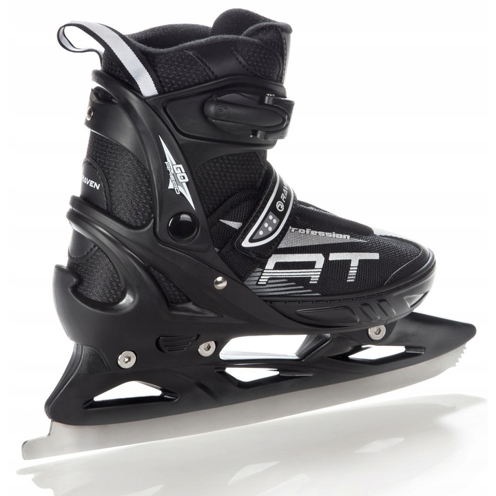 Rolki 4w1 Raven Profession, negru, 38-42, roti de 72mm, ABEC-7