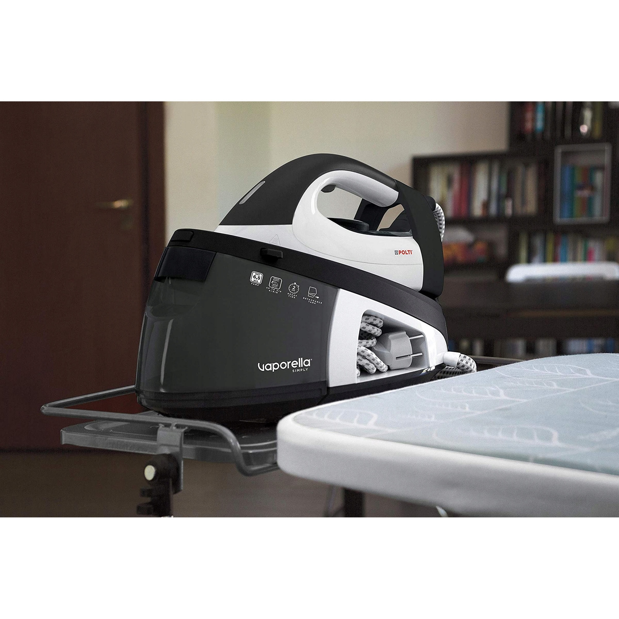 Aspirator robot Xiaomi Roborock S7+, alb, mop cu tehnologie de vibratie, putere de aspiratie 2500Pa, statie de auto-impuscare