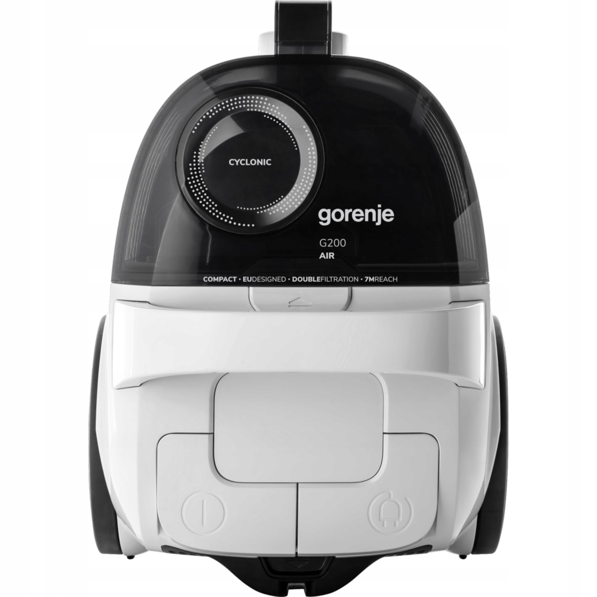 Aspirator Gorenje VCE01G2AW 800W 2,2L, cu rura telescopica, alb
