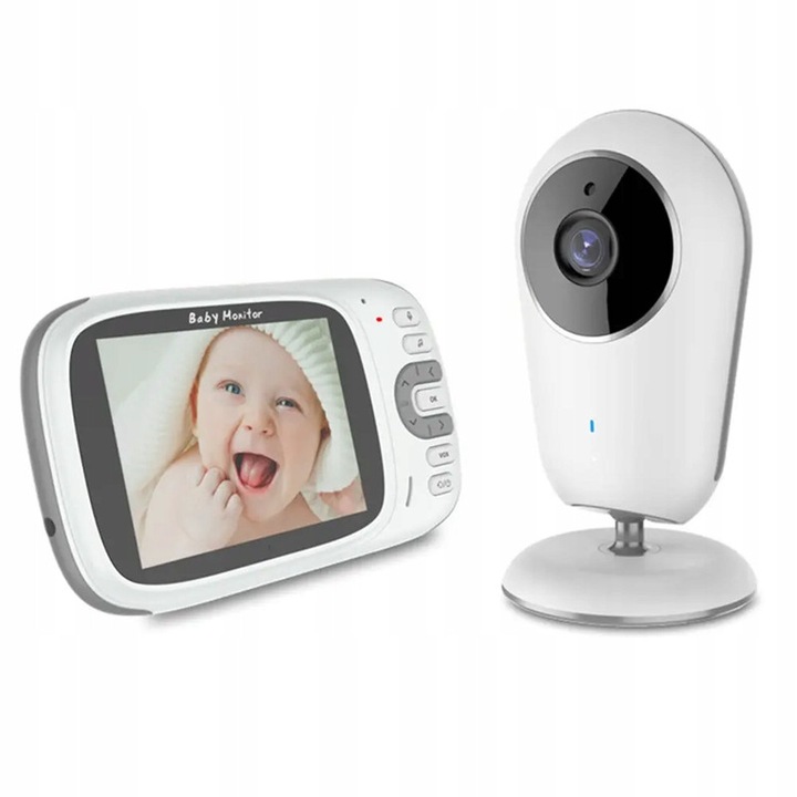Heelly bébi videó monitor HD kamerával, éjszakai üzemmóddal, vezeték nélküli