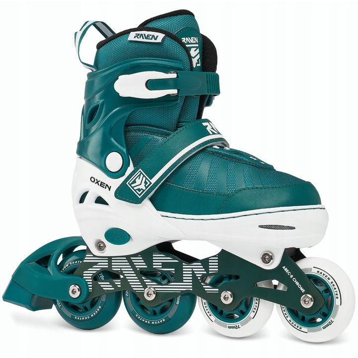 Rolki Regulabile RAVEN Oxen 38-42, 76mm, Abec9 Chrome, Albastru