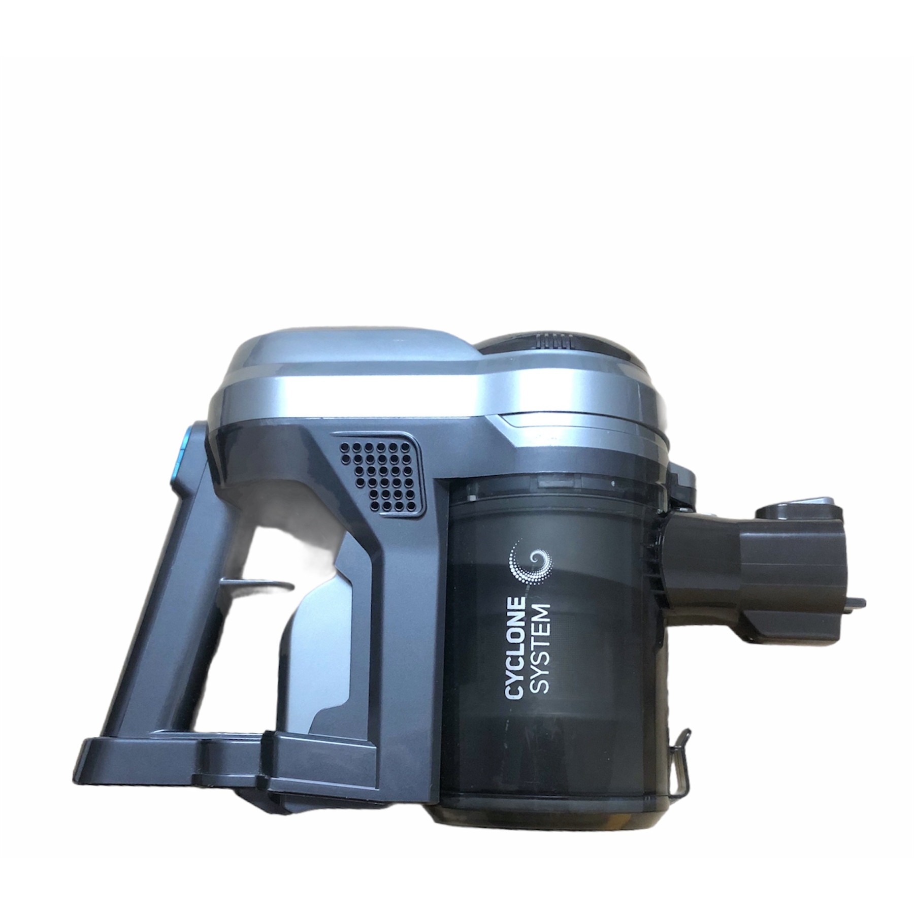 Aspirator vertical Taurus HVCA7290B, tehnologie ciclonica, filtru HEPA, 4000W, set cu 2 turboscoate, 0,65l, argintiu/gri