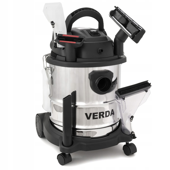 Aspirator multifunctional Verda SN198, 1600W, 20L, cu filtru HEPA