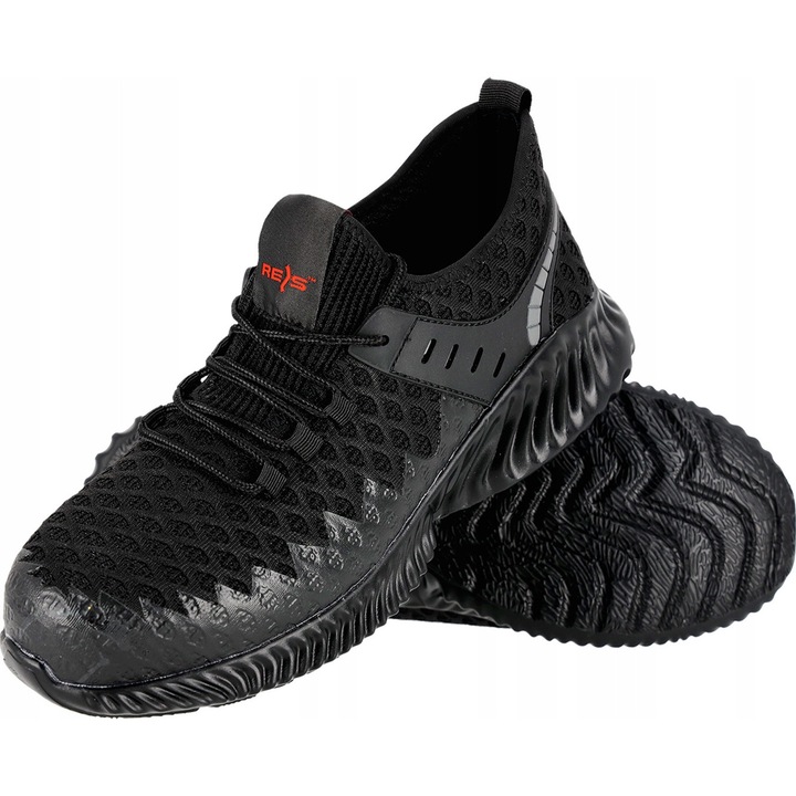 Pantofi de lucru REIS, adidasi, usori, protectie cu bombeu S1, 45