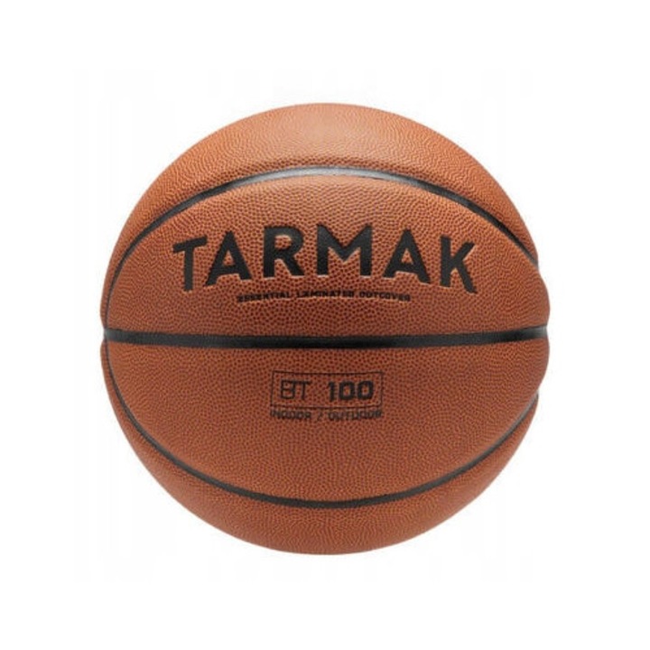 Minge de baschet Tarmak BT100, dimensiune 5, portocalie, pentru copii 7-10 ani