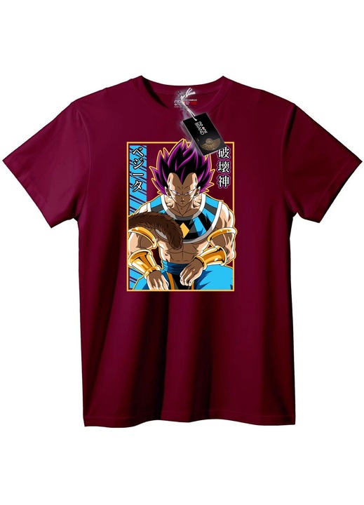 Gohan Super Saiyan póló, Bordó