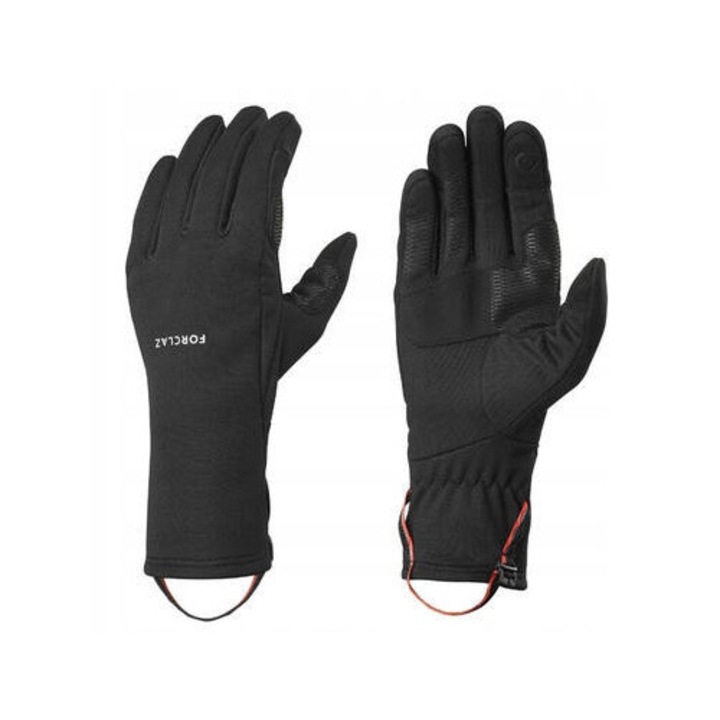 Forclaz MT500 trekking kesztyű, meleg, érintőképernyős, többszínű, felnőtt méret.