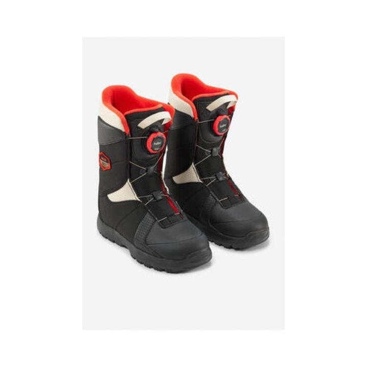 Baieti buti snowboard Dreamscape Indy 500 S Rental, sistem rapid de snur, marime mondopoint, culoare neagra, 30x40cm