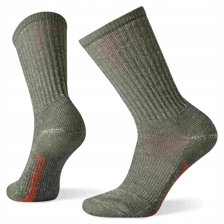 Дамски спортни чорапи Smartwool Hike Classic Edition Light Cushion Crew, сиви, размер L (42-45), комплект 1 чифт